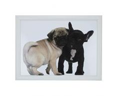 Mars & More Knietablett Bulldogge Mops Tablett Laptray Kniekissen
