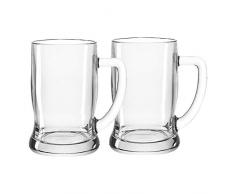LEONARDO 049458 Bierseidel - Taverna - Glas/klar - 0,5l - Spülmaschinefest- 2 er Set