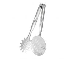 UPKOCH Edelstahl Zangensieb Sieb Grill Bratzange Ölklemme Kochzange Grillzange für Küche Home Restaurant