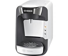 Bosch TAS3204 Tassimo Suny Kapselmaschine, über 70 Getränke, vollautomatisch, geeignet für alle Tassen, nahezu keine Aufheizzeit, 1300 W, weiß