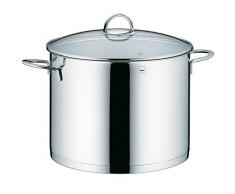 Kela 10962 Gemüsetopf, 13,5 l Fassungsvermögen, 28 cm Durchmesser, 18/10 Edelstahl mit Glanzoptik, Induktionsgeeignet, Cailin