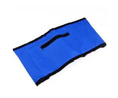 Getränke Halter Gürtel für 6x Bier Dosen Flaschen Biergürtel Blau