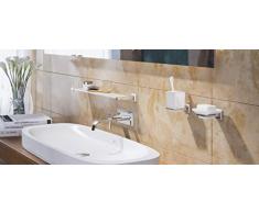 Gedy - ETAGERE CM 60 CHROME COLORADO VERRE SATI - Gedy - G-69191360100