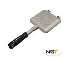 New NGT Sandwich Toaster Toastie Maker ideal für Camping und Karpfenangeln