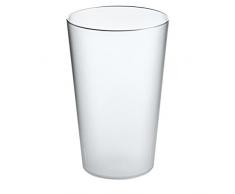 koziol RIO transparent klar Becher 300ml, Thermoplastischer Kunststoff, 7.3 x 7.3 x 11.5 cm
