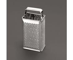 Kelomat Vierkantreibe, Gemüsereibe, klein, aus Edelstahl