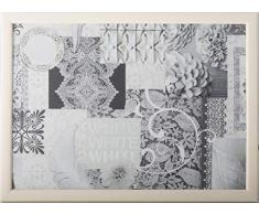 Andrew´s Knietablett Laptray mit Kissen Tablett für Laptop White