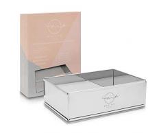 Melino Backrahmen – hochwertige Backform aus Edelstahl für exzellentes Backergebnis | lässt sich individuell auf Ihre Wunschgröße anpassen | stabiler Halt, hitzebeständig und leicht zu reinigen