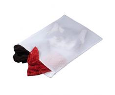 Xavax Wäschesack für Waschmaschine (Premium Wäschenetz für Dessous, BH, Strumpfhosen, Socken und Strümpfe, Kaschmir, Merino oder Baby-Kleidung, Waschsack gepolstert, 45 x 25 cm, für 1 kg Wäsche)