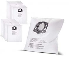 10x Staubsaugerbeutel 1:1 abgestimmt für Kärcher MV4, WD4, MV5, WD5, MV6, WD6 und WD6 Premium, Qualitätsvlies im Vorteilspack, geeignet für Kärcher 2.863-006.0 von Omixberg [Energieklasse A++]