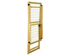 del Fabbro 3020 Faltbarer Wäscheständer Buche natur lackiert, keine