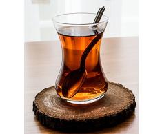 Topkapi - Türkische Teegläser TeeglasFiliz ~111 cc, 6er Set