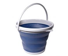 SHD 10L Wassereimer Falteimer Haushalteimer Campingeimer Putzeimer Faltbar