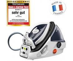Tefal ProExpress Dampfbügelstation 6 Bar, 120 g/Min, Bügeleisen mit kontinuierlichem Dampf, 300 g/Min, Bügelstation mit Extra-Dampfstoß schwarz/weiß, TESTSIEGER 2019