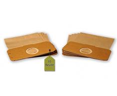 eVendix Staubsaugerbeutel passend für Black & Decker VB 80, 10 Staubbeutel + 2 Mikro-Filter + 2 Motor-Filter, kompatibel mit Swirl F94