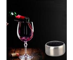 Bazaar Edelstahl Wein Flaschen Stopper Kragen Tropfring Stopper Kragen