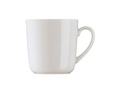 Arzberg Form 1382 Henkelbecher, Becher mit Henkel, Kaffeebecher, Kaffeetasse, Kaffee Tasse, White, Porzellan, 420 ml, 41382-800001-15571