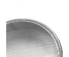 Tailcas® 60 Mesh Profession Edelstahl Küche Werkzeug Sugar Zucker Cocoa Mehl sieb Nahrung Schmutzfänger Sieb Sieve Mehlsieb Rundsieb Küchensieb Handsieb für Pasta, Noodles, Sieve Mehl