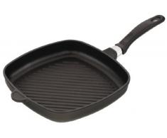 AMT Eckpfanne flach aus Aluguss - Ausmaße 28 x 28 cm