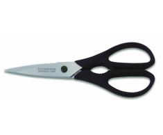 Victorinox Universal Küchenschere, 20 cm Gesamtlänge, Rostfrei, Edelstahl, schwarz