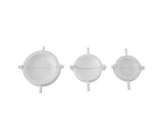 Sylvialuca Knödel Werkzeuge Knödel Form 3 Größe Küche Knödel Maker Wrapper Teigschneider Gerät Jiaozi Machen Form Küche Zubehör