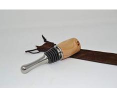 Holz Flaschenverschluss bottle cap Weinstöpsel Weinstoppel Weinstoppen Kirsche Wildkirsche Unikat handmade Made in Austria Geschenk Geschenksidee