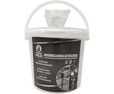 Staub Pirat Feuchte Edelstahl Reinigungstücher – für alle Edelstahl Oberflächen in Küchen, Edelstahlgeländer, sämtliche Metalloberflächen im Gewerbe wie zu Hause – 70 Stück à 310mm x 270mm