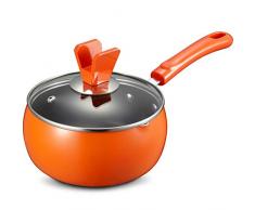 letaowl Milchpfanne Metall-kochtöpfe Bunte Antihaft-Aluminium-milchpfanne Gekochte Nudeltöpfe Küchenwerkzeuge Babypflegezubehör