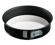 Dr. Oetker Springform à 26 cm mit Glasboden Backform mit schnitt- & kratzfestem Glas-Boden, runde Kuchenform mit Antihafteigenschaften, Menge: 1 Stück
