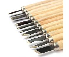 SISHUINIANHUA 12 Stücke Holz Allzweckmesser Carving Hand Meißel Holzbearbeitungswerkzeug Set Holzarbeiter Beitel Für Handgemachten Anzug