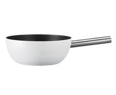 Spring 2896590624 Alu Induction Fondue Caquelon, Edelstahl, weiß, 9,5 x 23,5 x 36,5 cm