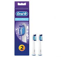 Oral-B Pulsonic Aufsteckbürsten, Passend für alle Oral-B Pulsonic Schallzahnbürsten, 2 Stück