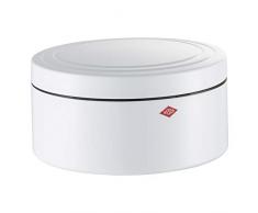 WESCO GebäckDS Gebäckdose, Edelstahl, weiß, 24 x 24 x 12.5 cm