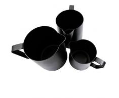 Rhinowares Stealth Schwarz Milchkännchen 600 ml/20 oz