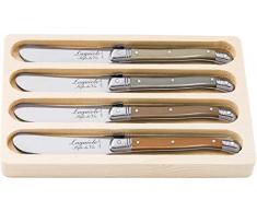 Laguiole Style de Vie Buttermesser Premium Line, 4-teilig, Treasure