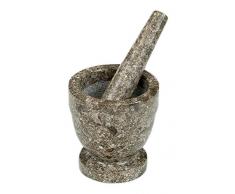 VICTOR Marmor-Mörser und -Stößel, braun, 8,5 cm