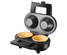 Unold 48315 Waffelautomat, Kunststoff, silber/schwarz