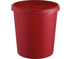 Helit H6105825 - Papierkorb the german 18L, rot