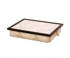 Andrew´s Knietablett Laptray mit Kissen Tablett Paisley Natur