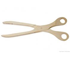 K & K Grillzange/Küche Zange aus Buchenholz, 27.5 x 7.0 cm