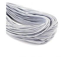 Obstkorb Gummiband Hochelastisches Seil Farbe Sprunggummi Dünnes Rind Sehne Seil Rund Gummiband Grün, grau