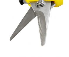 S&R PROFI Mehrzweck-Universalschere aus Edelstahl 190mm für alle Materialien mit Klinge 42mm (1 5/8) Allesschneider Kombischere Schere Küche Universal Scheren Haushaltsschere