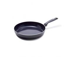 Bratpfanne 30-cm Ø mit Keramik-Beschichtung sehr leicht kratzfest Spülmaschinen-geeignet Backofen-fest bis 180 Grad für alle Herd-Arten Gas Elektro Induktion Aluminium