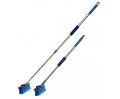 YACHTICON Aluminium Teleskop Waschbürste Standard 130 cm