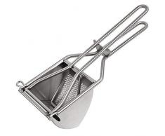 TOPHOME Kartoffelstampfer Edelstahl Kartoffel Stampfer Babynahrung Sieb Drücken Sieb Zitruspresse Gemüse Kartoffelpresse für cremigen Kartoffelbrei und Lebensmittel Rezepte Püree Obst Maker