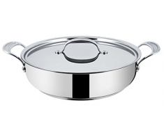 Tefal E80399 Jamie Oliver Professional Inox Induction Wave Servierpfanne 30 cm