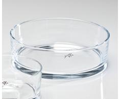Sandra Rich Glasschale AUTOMATIC klar H. 8 cm Ø 25cm