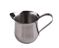 Krug/Milchkännchen aus Edelstahl, für Kaffee, Milchaufschäumer, Taillenform, Espresso, Kaffee, Barista, Basteln, Küchenzubehör