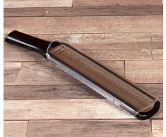 GEFU 50470 Feinreibe RAFINO - Edelstahl Reibe für Käse, Muskat oder Ingwer - Käsereibe mit äußerst scharfen Klingen