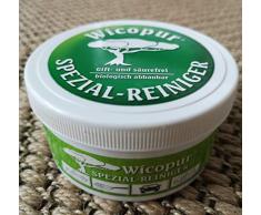 Wicopur Spezial-Reiniger Haushaltsreiniger Sanitärreiniger Haushaltsdose Biologisch abbaubar Gift-säurefrei 600g inkl. Kunstoffschwamm